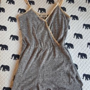 Urban Outfitters grey romper